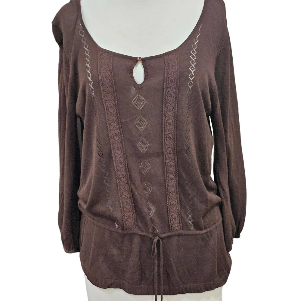 Loft Ann Taylor Brown Sweater Size M‎
